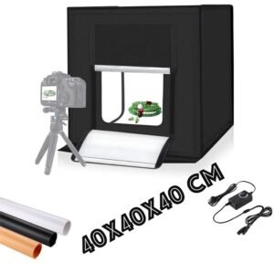 Profesionali foto dėžė su led apšvietimu, Trizzand 40cm