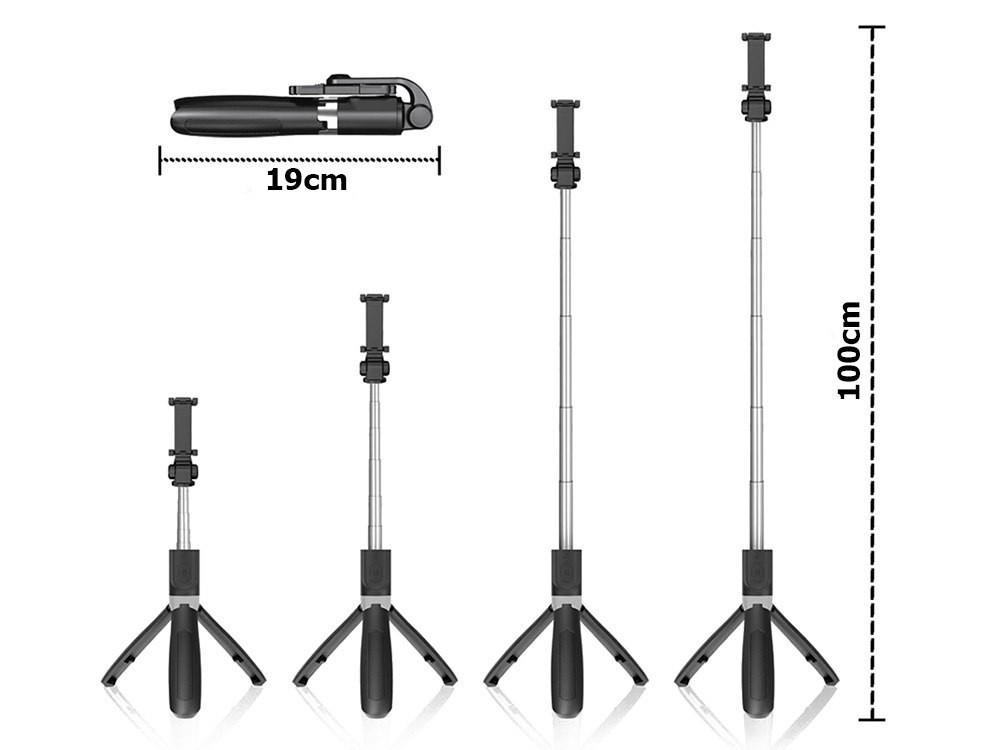 Asmenukių lazda-trikojis su Bluetooth pulteliu - Image 6