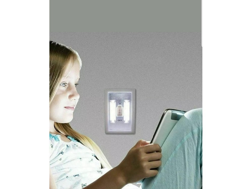 Belaidė COB LED lemputė su jungikliu ir magnetu - Image 9