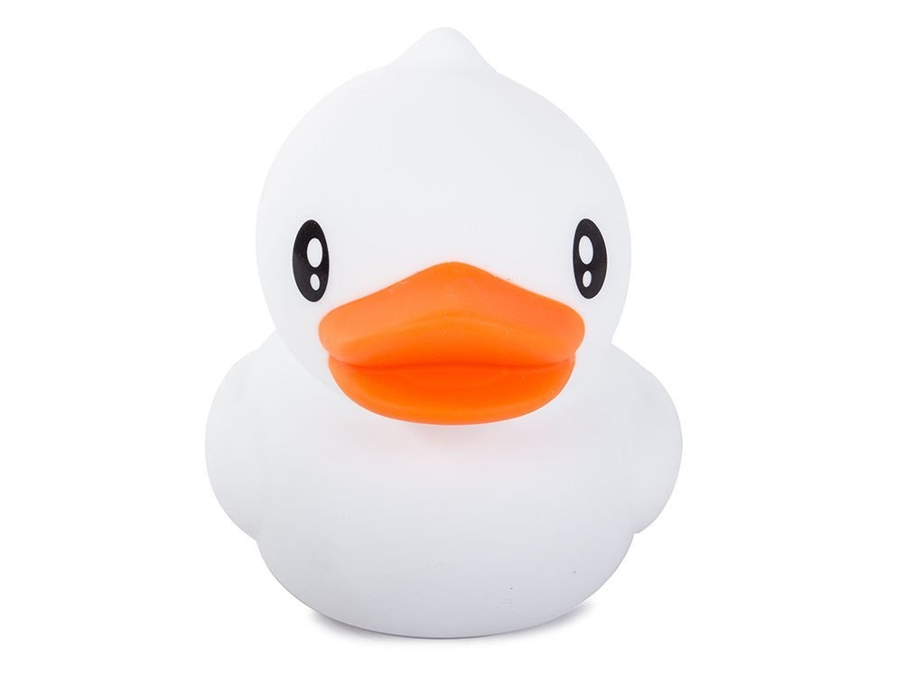 LED RGB naktinė lemputė vaikams „Antis“ su pulteliu, USB - Image 4