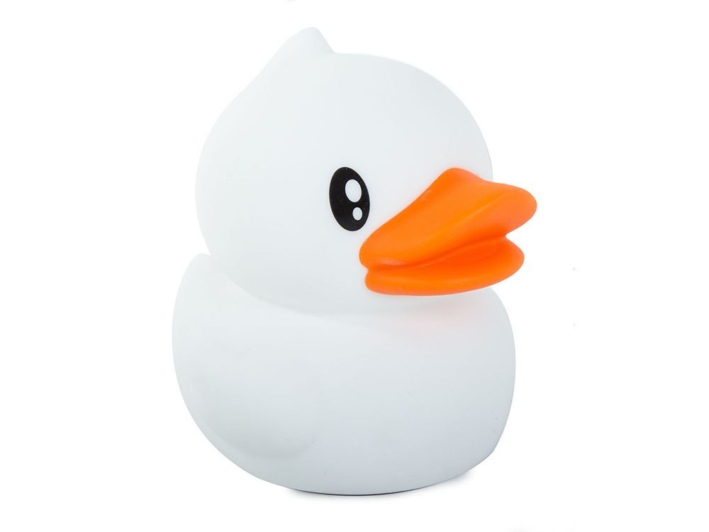 LED RGB naktinė lemputė vaikams „Antis“ su pulteliu, USB - Image 7