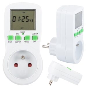 Skaitmeninis LCD laikmatis – įjungimo/išjungimo jungiklis