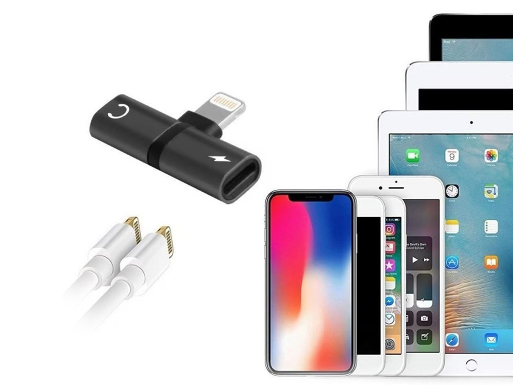 Lightning 2-in-1 adapteris iPad ir iPhone - Image 8